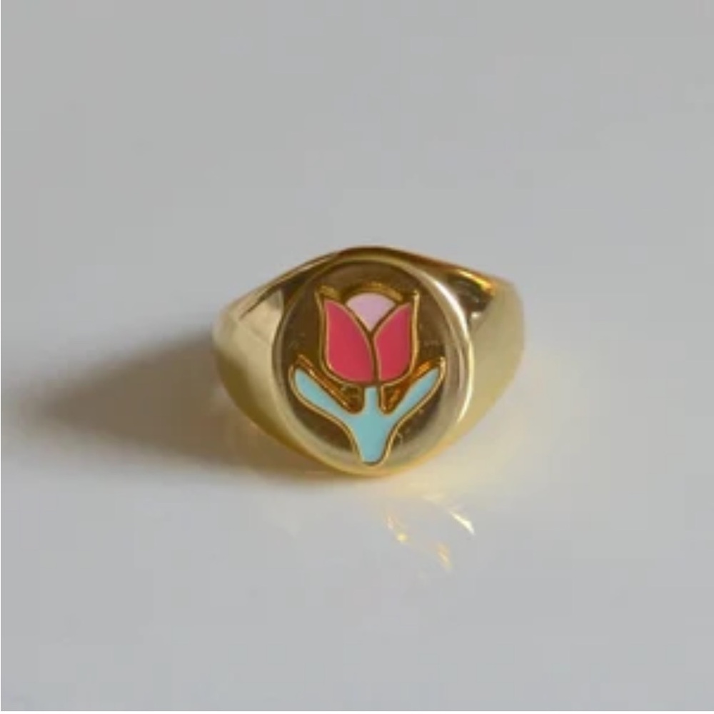 Fashion Tulip Ring